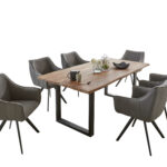 SAM_NEU-Esszimmer-Baumkante-Tische-Lotti-Schwarz-Teak-180-Lotti_teak_u_gestell_06