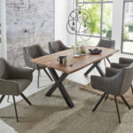 SAM_NEU-Esszimmer-Baumkante-Tische-Lotti-Schwarz-Teak-220-X_Gestell-Lotti_teak_x_gestell_04