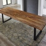 SAM_NEU-Esszimmer-Baumkante-Tische-Lotti-Schwarz-Teak-300-Lotti_teak_u_gestell_01