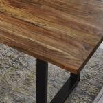 SAM_NEU-Esszimmer-Baumkante-Tische-Lotti-Schwarz-Teak-300-Lotti_teak_u_gestell_05