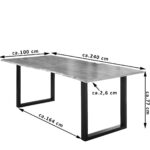 SAM_NEU-Esszimmer-Baumkante-Tische-Lubin-U-Gestell-schwarz-Natur-240-Lubin_natur_schwarz_240_03