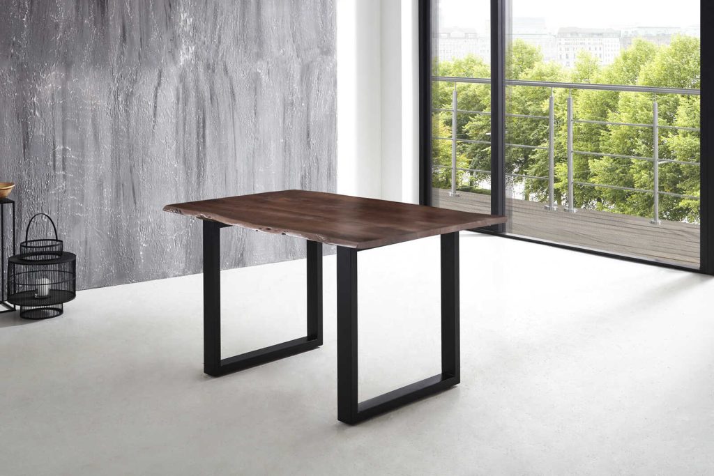 SAM_NEU-Esszimmer-Baumkante-Tische-Lubin-U-Gestell-schwarz-Nuss-180-Lubin_nussbaum_schwarz_180_01