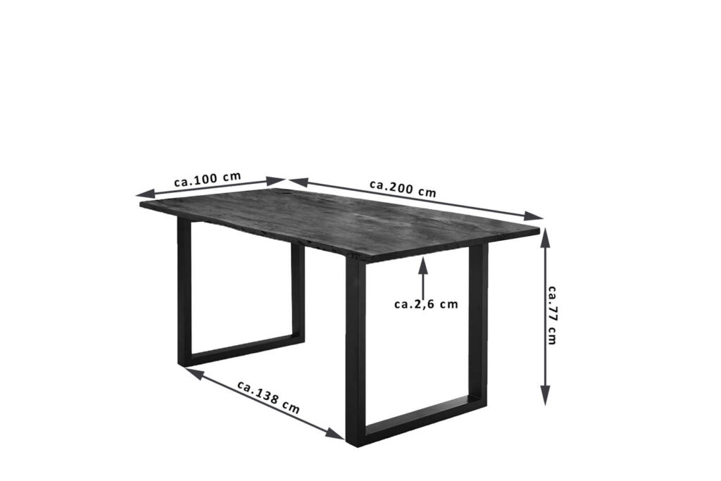 SAM_NEU-Esszimmer-Baumkante-Tische-Lubin-U-Gestell-schwarz-Nuss-200-Lubin_nussbaum_schwarz_200_03