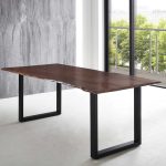 SAM_NEU-Esszimmer-Baumkante-Tische-Lubin-U-Gestell-schwarz-Nuss-220-Lubin_nussbaum_schwarz_220_01