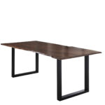 SAM_NEU-Esszimmer-Baumkante-Tische-Lubin-U-Gestell-schwarz-Nuss-240-Lubin_nussbaum_schwarz_240_02