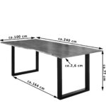 SAM_NEU-Esszimmer-Baumkante-Tische-Lubin-U-Gestell-schwarz-Nuss-240-Lubin_nussbaum_schwarz_240_03