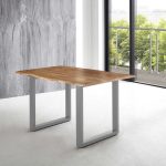 SAM_NEU-Esszimmer-Baumkante-Tische-Lubin-U-Gestell-silber-Natur-160-Lubin_natur_silber_160_01