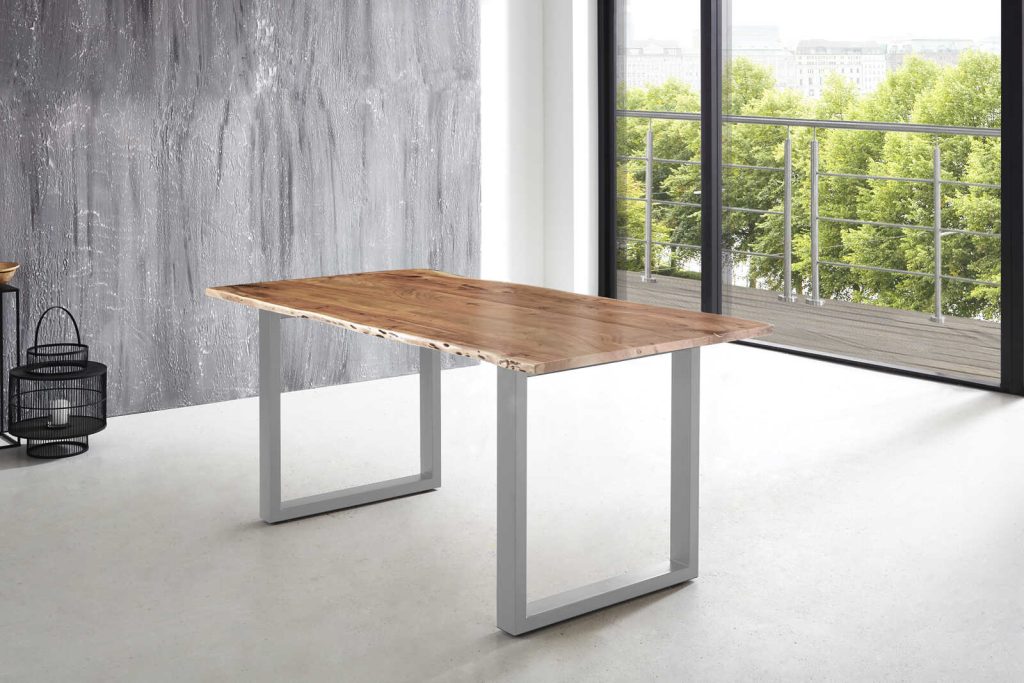 SAM_NEU-Esszimmer-Baumkante-Tische-Lubin-U-Gestell-silber-Natur-200-Lubin_natur_silber_200_01