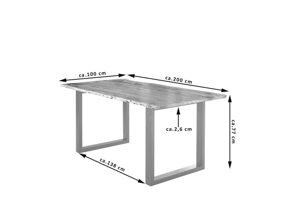 SAM_NEU-Esszimmer-Baumkante-Tische-Lubin-U-Gestell-silber-Natur-200-Lubin_natur_silber_200_03