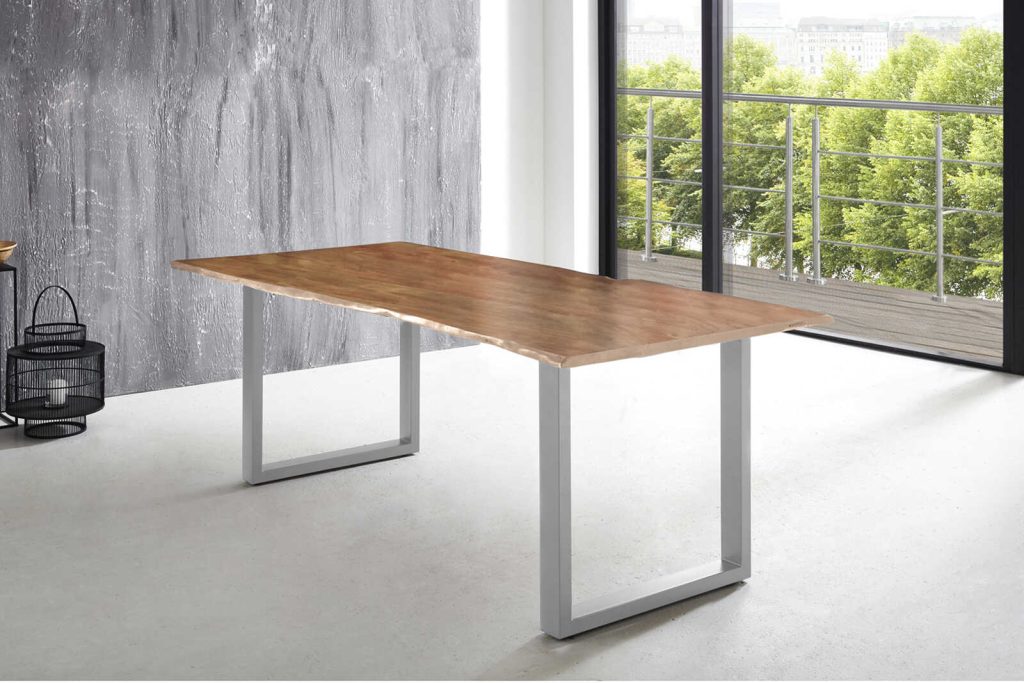 SAM_NEU-Esszimmer-Baumkante-Tische-Lubin-U-Gestell-silber-Natur-220-Lubin_natur_silber_220_01