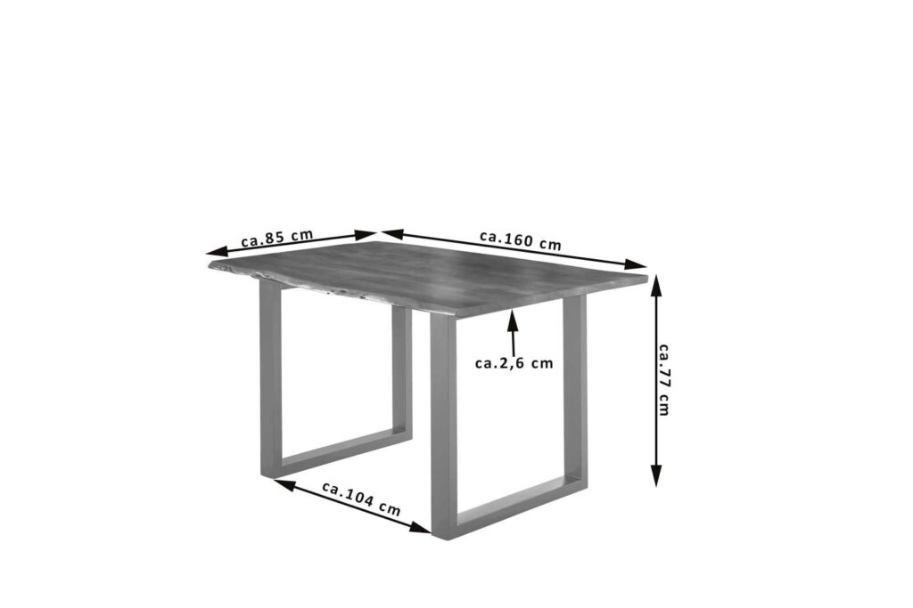 SAM_NEU-Esszimmer-Baumkante-Tische-Lubin-U-Gestell-silber-Nuss-160-Lubin_nussbaum_silber_160_03