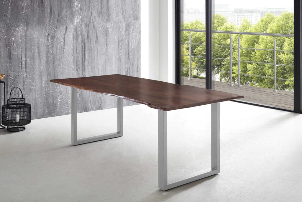 SAM_NEU-Esszimmer-Baumkante-Tische-Lubin-U-Gestell-silber-Nuss-220-Lubin_nussbaum_silber_220_01