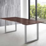 SAM_NEU-Esszimmer-Baumkante-Tische-Lubin-U-Gestell-silber-Nuss-220-Lubin_nussbaum_silber_220_01