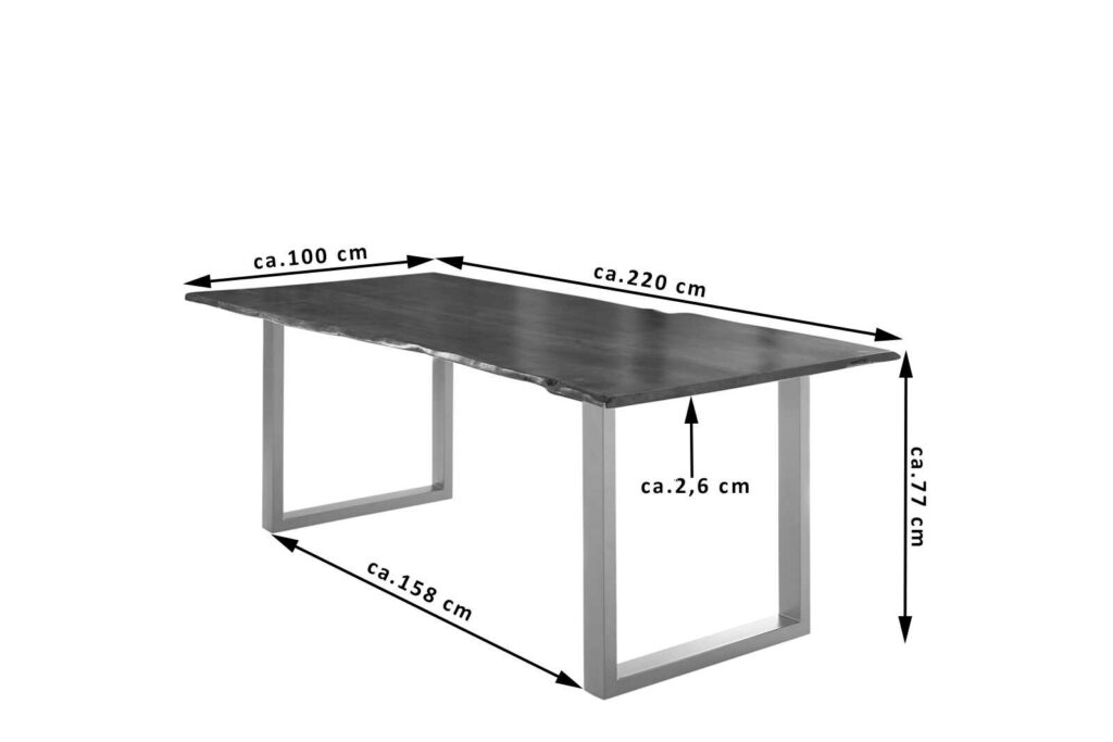SAM_NEU-Esszimmer-Baumkante-Tische-Lubin-U-Gestell-silber-Nuss-220-Lubin_nussbaum_silber_220_03