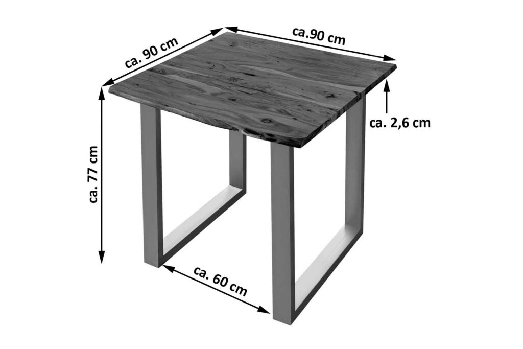 SAM_NEU-Esszimmer-Baumkante-Tische-Lubin-U-Gestell-silber-Nuss-90-Lubin_nussbaum_silber_90_03