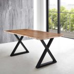 SAM_NEU-Esszimmer-Baumkante-Tische-Lubin-X-Gestell-natur-schwarz-200-Lubin_natur_schwarz_200_01