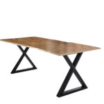 SAM_NEU-Esszimmer-Baumkante-Tische-Lubin-X-Gestell-natur-schwarz-240-Lubin_natur_schwarz_240_02