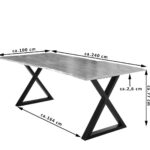 SAM_NEU-Esszimmer-Baumkante-Tische-Lubin-X-Gestell-natur-schwarz-240-Lubin_natur_schwarz_240_03