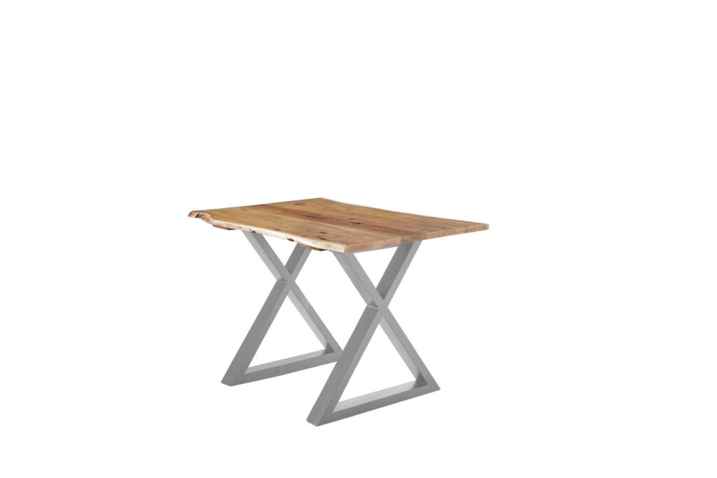 SAM_NEU-Esszimmer-Baumkante-Tische-Lubin-X-Gestell-natur-silber-120-Lubin_natur_silber_120_02