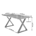SAM_NEU-Esszimmer-Baumkante-Tische-Lubin-X-Gestell-natur-silber-160-Lubin_natur_silber_160_03