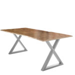 SAM_NEU-Esszimmer-Baumkante-Tische-Lubin-X-Gestell-natur-silber-240-Lubin_natur_silber_240_02