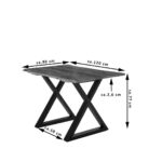 SAM_NEU-Esszimmer-Baumkante-Tische-Lubin-X-Gestell-nuss-schwarz-120-Lubin_nussbaum_schwarz_120_03