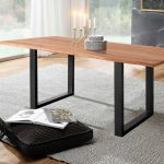 SAM_NEU-Esszimmer-Baumkante-Tische-Marek-schwarz-teak-220-Marek_Schwarz_Teak_01
