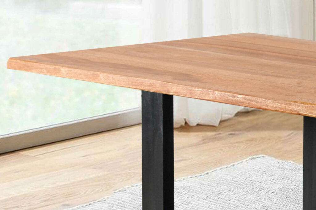 SAM_NEU-Esszimmer-Baumkante-Tische-Marek-schwarz-teak-220-Marek_Schwarz_Teak_04