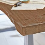 SAM_NEU-Esszimmer-Baumkante-Tische-Milo-Milo_140-Natur-Silber-Bild_05