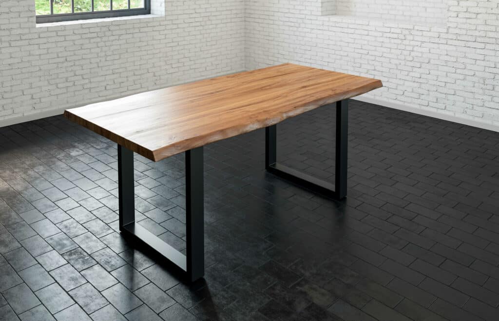 SAM_NEU-Esszimmer-Baumkante-Tische-Milo_Premium-160-Natur-schwarz-Tisch_natur_schwarz_160_01