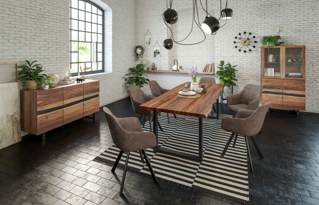 SAM_NEU-Esszimmer-Baumkante-Tische-Milo_Premium-220-Nussbaum-schwarz-Tisch_nussbaum_schwarz_220_04