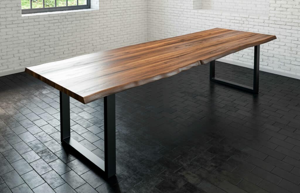 SAM_NEU-Esszimmer-Baumkante-Tische-Milo_Premium-260-Nussbaum-schwarz-Tisch_nussbaum_schwarz_260_01