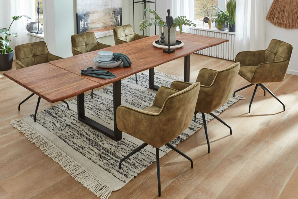 SAM_NEU-Esszimmer-Baumkante-Tische-Norina-mit_Ansteckplatte-nougat-schwarz-1602824029×90-Norina_nougat_schwarz_08