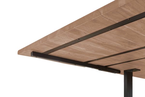 SAM NEU Esszimmer Baumkante Tische Norina mit Ansteckplatte stone schwarz 1202820029x90 BKT Norina 120 stone schwarz 06 scaled