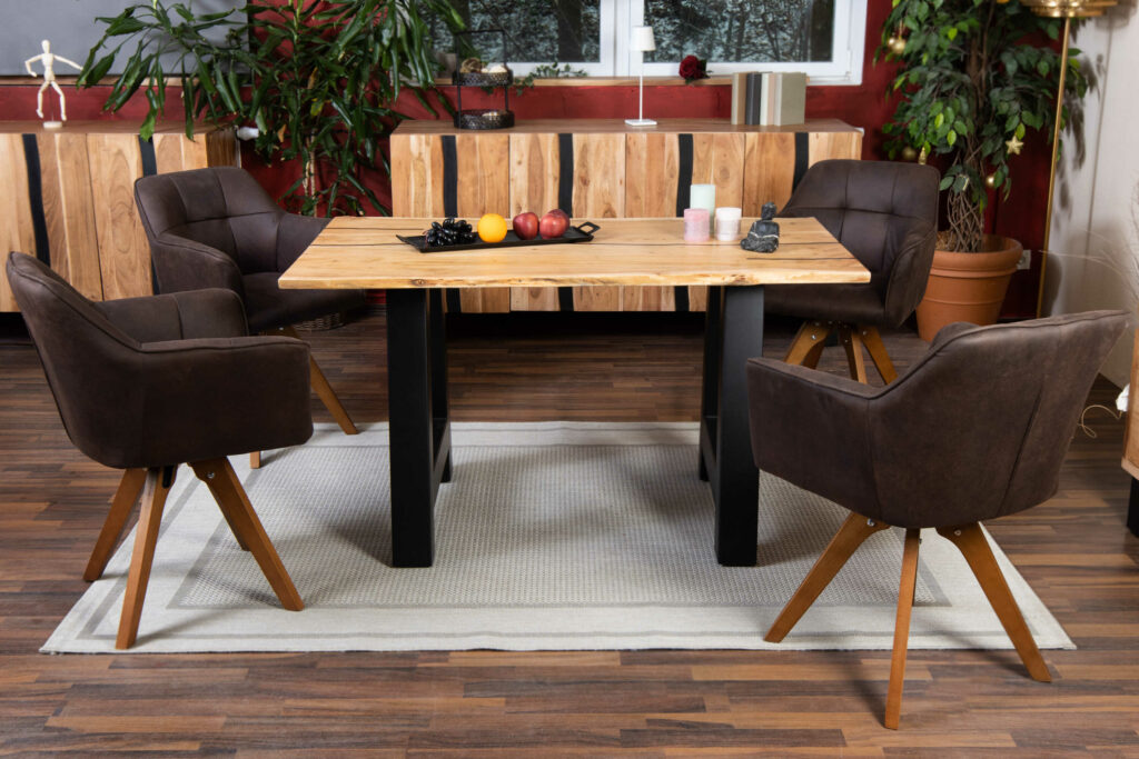 SAM_NEU-Esszimmer-Baumkante-Tische-Polly-Natur-A-Form-schwarz-120-Polly_natur_120_schwarz_06