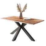 SAM_NEU-Esszimmer-Baumkante-Tische-Polly-Natur-Spider-schwarz-120-BKT_Polly_Akazie_natur_resin_120_Spider_schwarz_neu_02