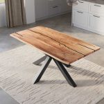 SAM_NEU-Esszimmer-Baumkante-Tische-Polly-Natur-Spider-schwarz-140-BKT_Polly_Akazie_natur_resin_140_Spider_schwarz_neu_05
