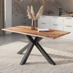 SAM_NEU-Esszimmer-Baumkante-Tische-Polly-Natur-Spider-schwarz-180-BKT_Polly_Akazie_natur_resin_180_Spider_schwarz_neu_01