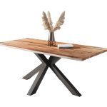SAM_NEU-Esszimmer-Baumkante-Tische-Polly-Natur-Spider-schwarz-220-BKT_Polly_Akazie_natur_resin_220_Spider_schwarz_neu_02