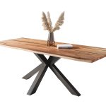 SAM_NEU-Esszimmer-Baumkante-Tische-Polly-Natur-Spider-schwarz-260-BKT_Polly_Akazie_natur_resin_260_Spider_schwarz_neu_02