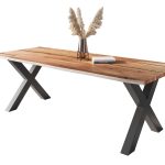 SAM_NEU-Esszimmer-Baumkante-Tische-Polly-Natur-X-Form-schwarz-260-BKT_Polly_Akazie_natur_resin_260_X_schwarz_neu_02