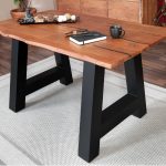 SAM_NEU-Esszimmer-Baumkante-Tische-Polly-Nussbaum-A-Form-schwarz-120-Polly_nuss_120_schwarz_01