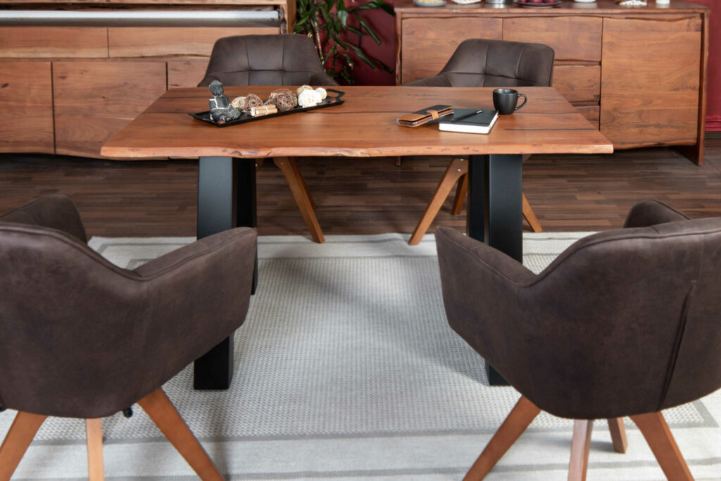 SAM_NEU-Esszimmer-Baumkante-Tische-Polly-Nussbaum-A-Form-schwarz-120-Polly_nuss_120_schwarz_06