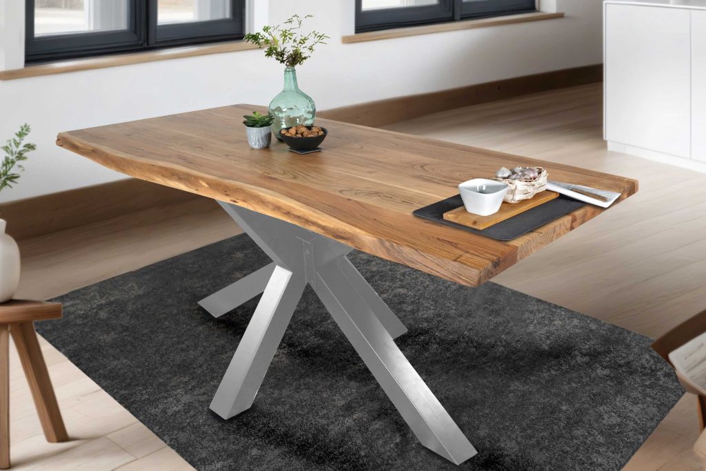 SAM_NEU-Esszimmer-Baumkante-Tische-Tim-silber-natur-180-BKT_Tim_natur_01