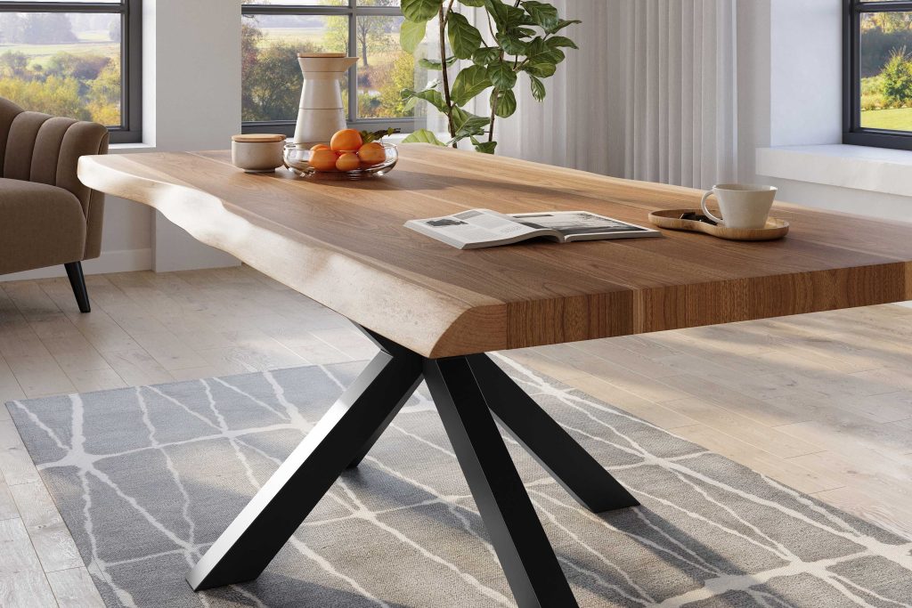 SAM_NEU-Esszimmer-Baumkante-Tische-Titan-Natur-Spider-Schwarz-240×120-ML_Titan_240x120_natur_Spider_schwarz_04
