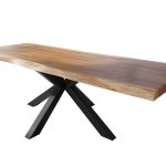 SAM_NEU-Esszimmer-Baumkante-Tische-Titan-Natur-Spider-Schwarz-280×110-ML_Titan_280_natur_Spider_schwarz_01