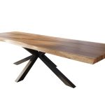 SAM_NEU-Esszimmer-Baumkante-Tische-Titan-Natur-Spider-Schwarz-320×120-ML_Titan_320x120_natur_Spider_schwarz_01
