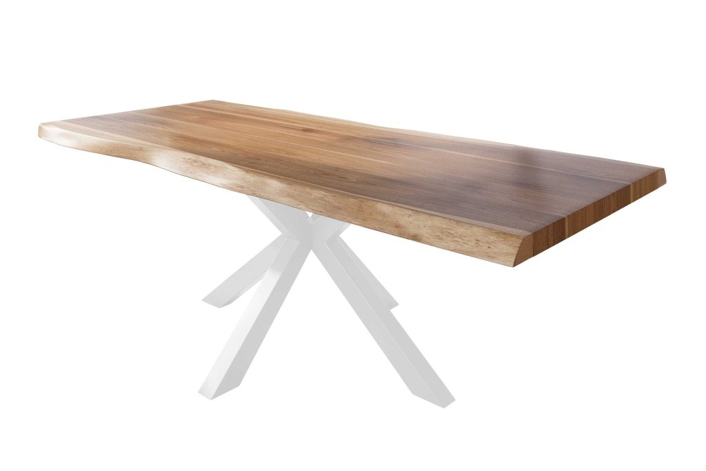 SAM_NEU-Esszimmer-Baumkante-Tische-Titan-Natur-Spider-WeiC39F-240×110-ML_Titan_240_natur_Spider_weiC39F_01
