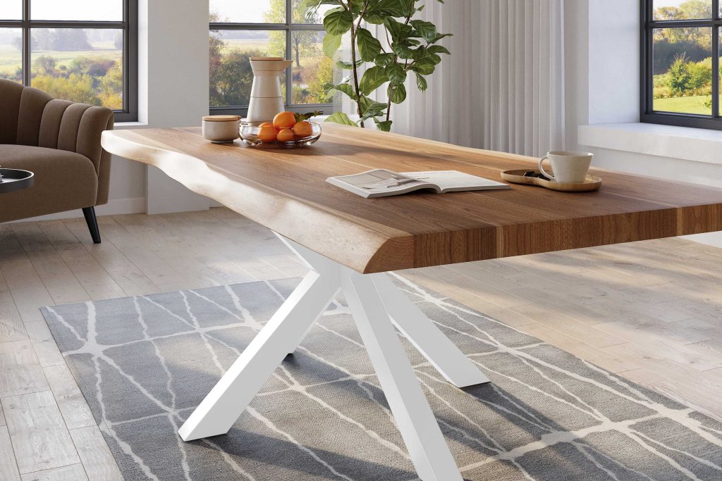 SAM_NEU-Esszimmer-Baumkante-Tische-Titan-Natur-Spider-WeiC39F-240×110-ML_Titan_240_natur_Spider_weiC39F_04