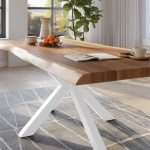 SAM_NEU-Esszimmer-Baumkante-Tische-Titan-Natur-Spider-WeiC39F-240×110-ML_Titan_240_natur_Spider_weiC39F_04